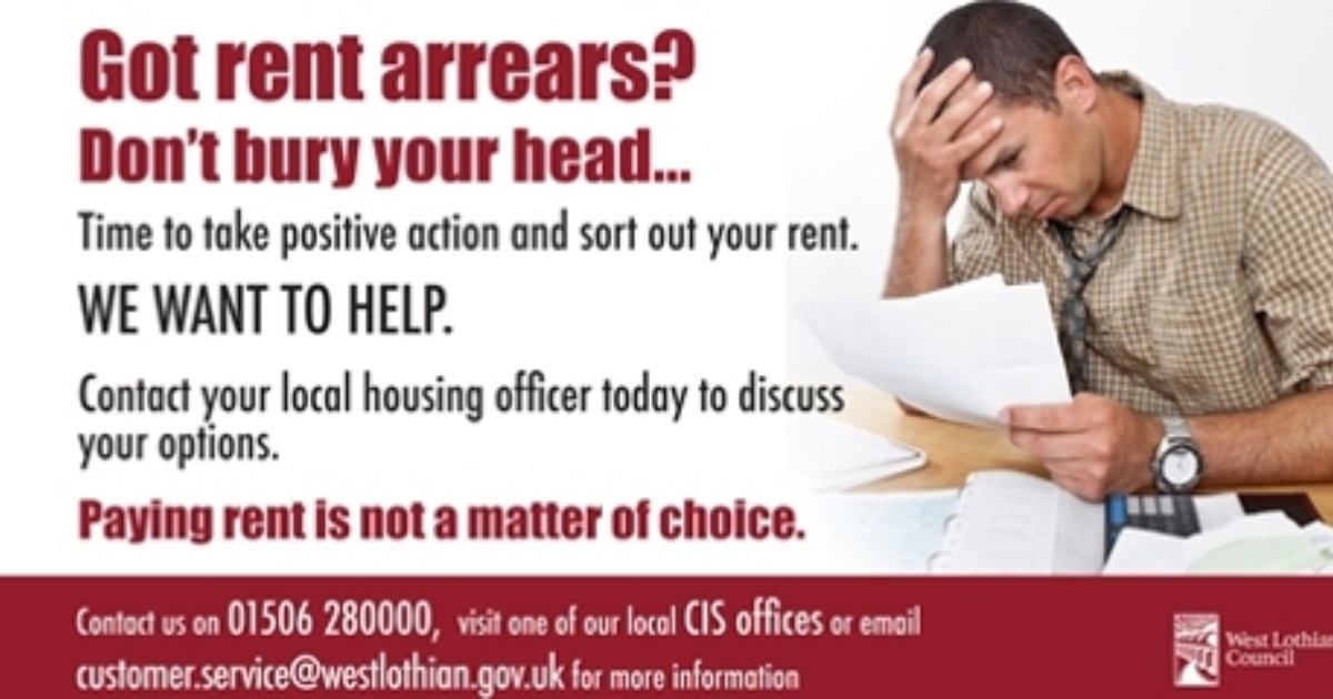 Advice On Paying Your Rent West Lothian Council