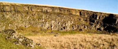 36 Auchinoon Quarry on the A70 Lang Whang near Harperigg Reservoir 36 Auchinoon Quarry on the A70 Lang Whang near Harperigg Reservoir