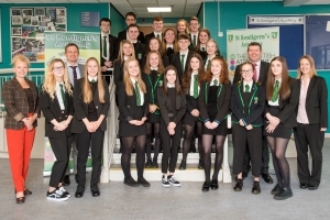 St Kent's exam success Pupil and staff from St Kent's celebrate their exam success