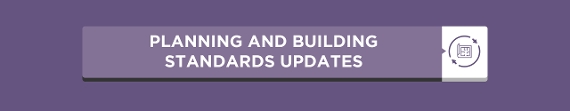 An image relating to Planning and Building Standards Updates