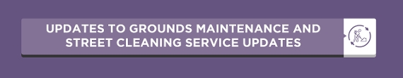 An image relating to Updates to Grounds Maintenance and Street Cleaning service