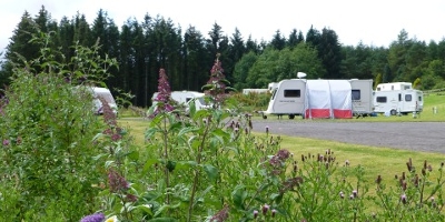 Caravan and Camping Banner