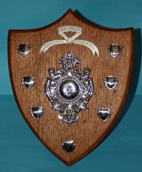 This shield was given to the Armadale Gala Day Committee by the Armadale Unity Club in 1924. The shield was to be an annual prize for a boys' gala day marathon.
