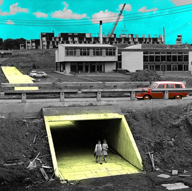 Livingston New Town Exhibition - Craigshill underpass