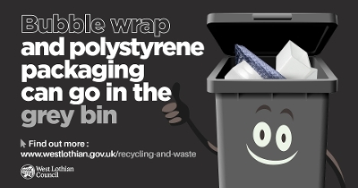 Grey Bins West Lothian Council