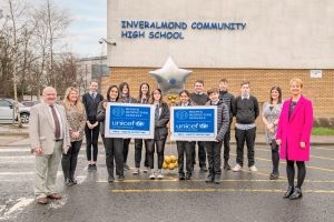 Inveralmond first secondary school in West Lothian to receive prestigious UNICEF UK Gold Award Icon