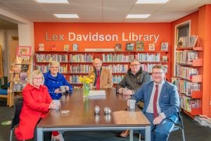 Family welcomed to Lex Davidson Library Icon