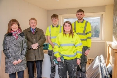 Three of West Lothian Council's apprentices were recognised at the recent APSE awards Icon