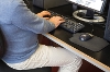 Student working