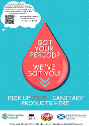 Period Products Poster - Inside a Building