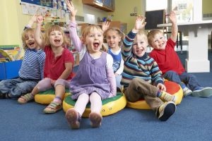 ELC pupils Stock pic of pre- schoolers