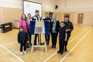 Pinewood school opening official opening