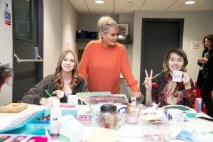 Young people involved in activities at 101 Youth Project