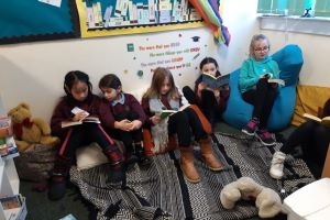 Harrysmuir reading Pupils at Harrysmuir reading