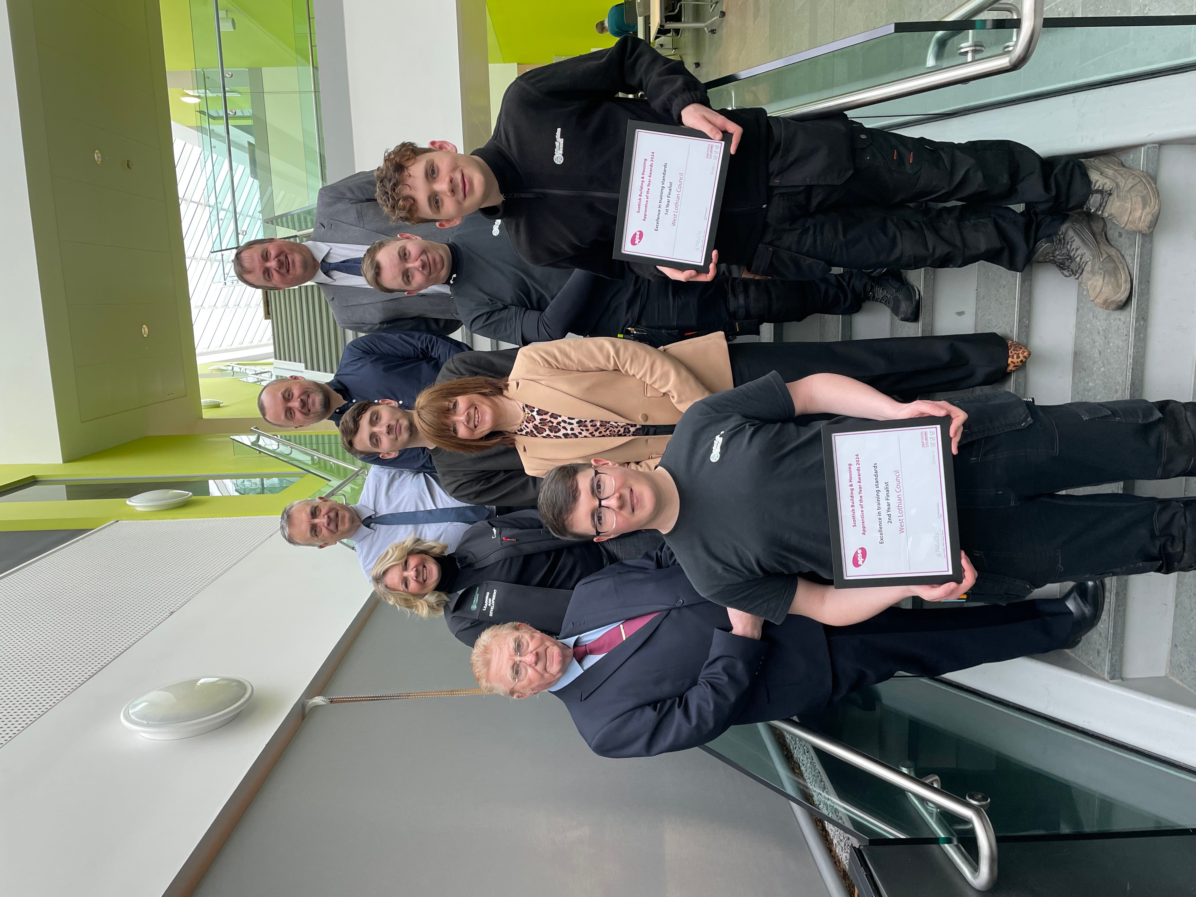 National recognition for West Lothian Council Apprentices Icon
