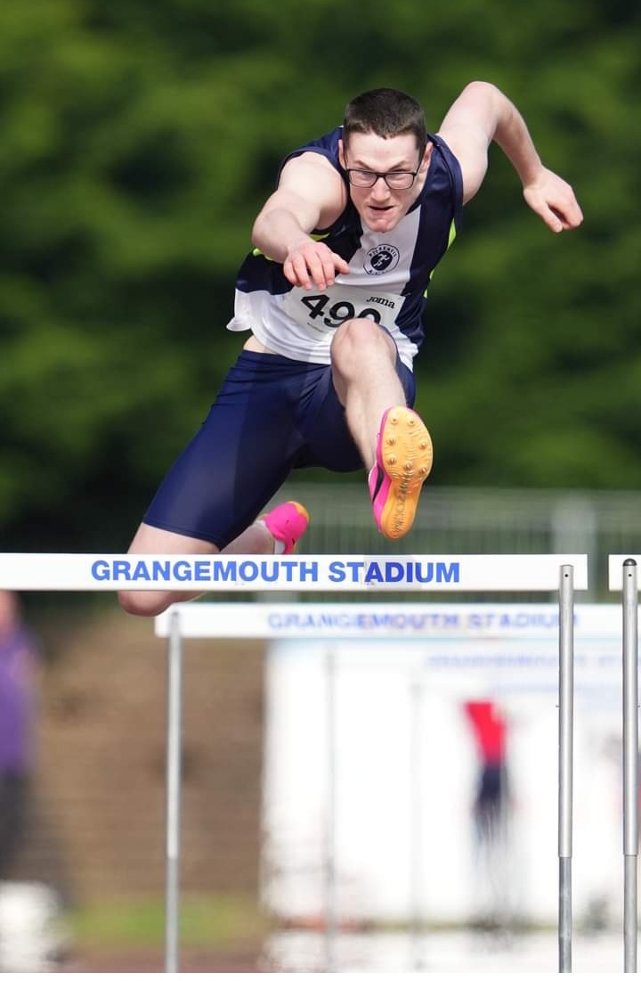 Alex hurdles the competition Icon