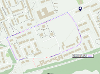 Map of closure on Arran Avenue