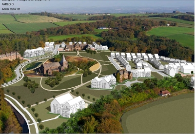 Bangour impression Artist impression of Bangour development