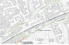 Map of closure on Howden West Road