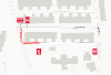 Map of closure on Castle Terrace