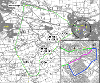 Map of closure on A706