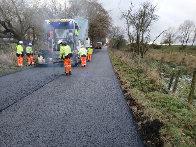 Investment in West Lothian's 659 miles of roads will take place this year. Investment
