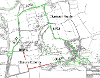 Map of closure on B8047