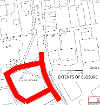 Map of closure on West Main Street