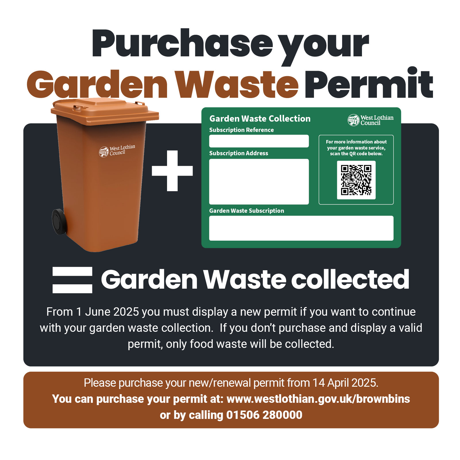 Garden Waste Permits  Icon