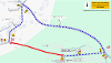 Map of closure on B8047