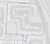 Footpath closures in Armadale