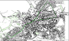 Map of closures for Fauldhouse Gala Day