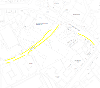 Map of suspension on Menzies Road