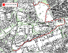 Map of closures for Pride procession