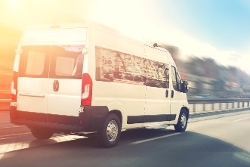 White Van Taxibus 