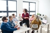 Lived Experience Group Stock Image