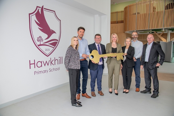 An image relating to West Lothian's newest primary school complete