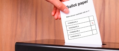 Information on Voting banner Information on Voting banner