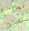 Map and diversion of phase 1 murieston east road