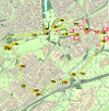 Map of closure on Murieston east Road phase 3