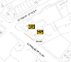 Map of closure on Edinburgh Road
