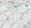 Map of closure on B7008