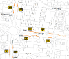 Map of suspension on Main Street