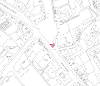 Map of closure on George Place