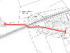 Map of closure on B7031