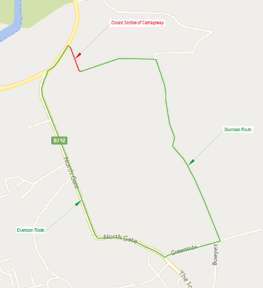 Map of closure on U11