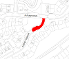 Map of closure on Plessey Terrace