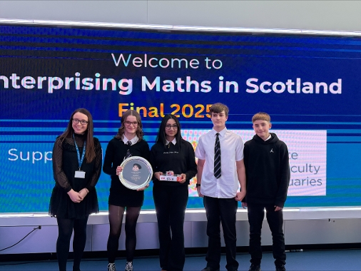An image relating to Sum result for West Lothian school at national maths challenge