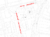 Map of closure on Inchmuir Road
