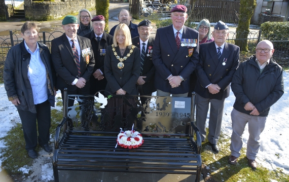 An image relating to New memorial bench revealed